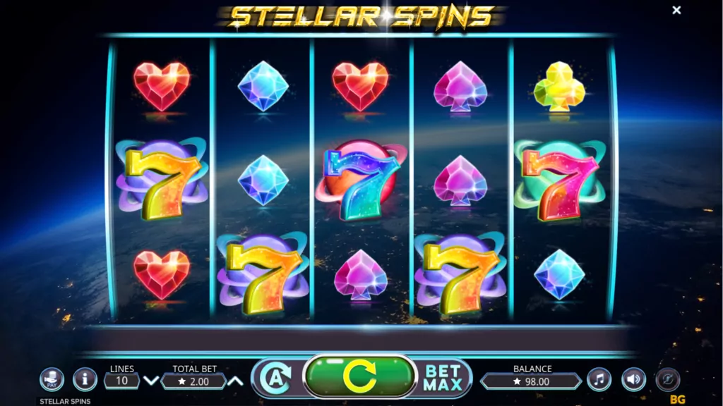Stellar Spins Gameplay