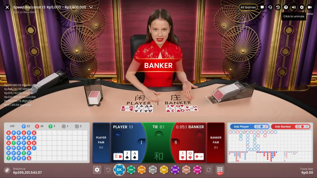 BCB88 - Live - Baccarat - bcb88m