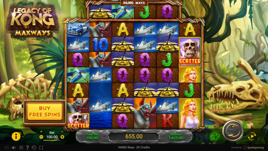 Kong Casino Gameplay